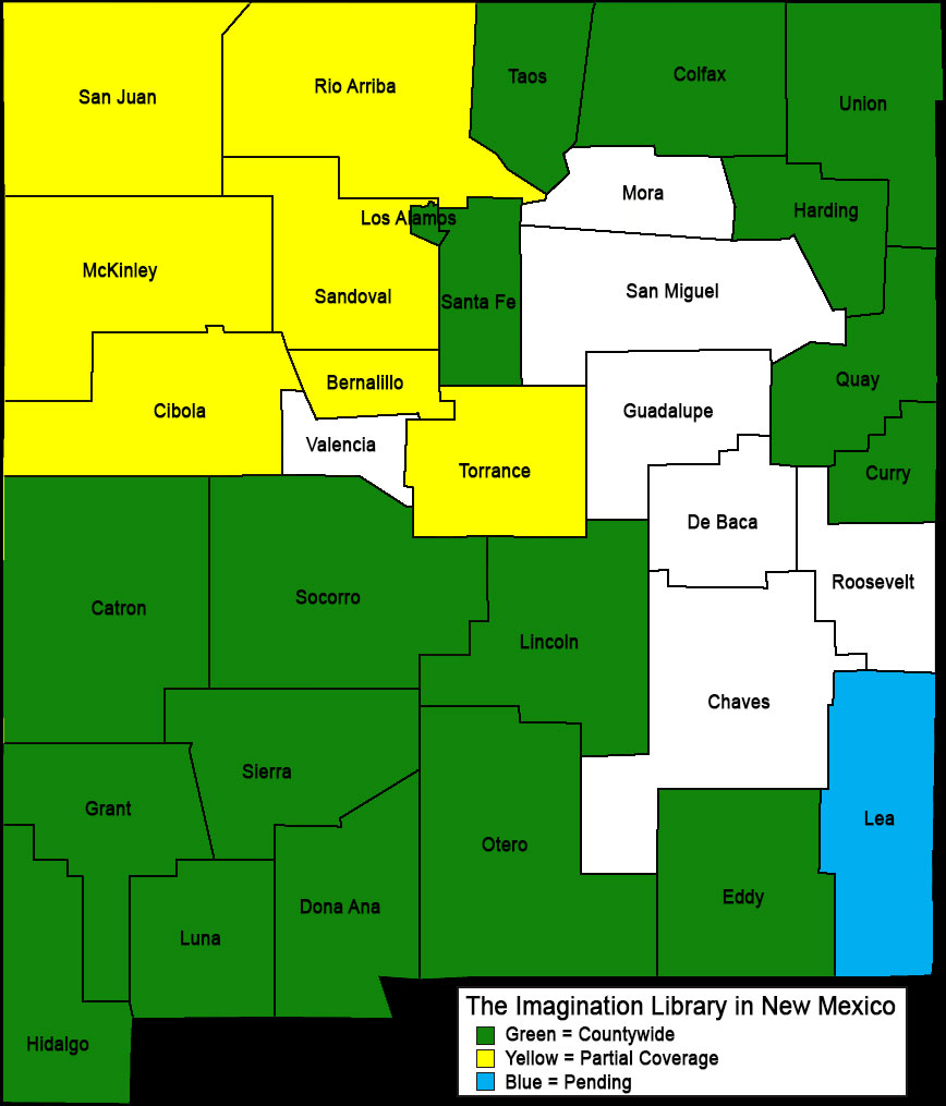 Imagination Library of Grant County 575.534.9156